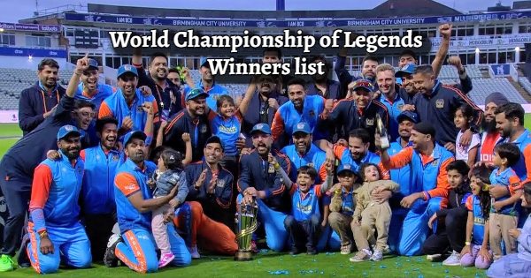 World Championship of Legends (WCL) Winners List