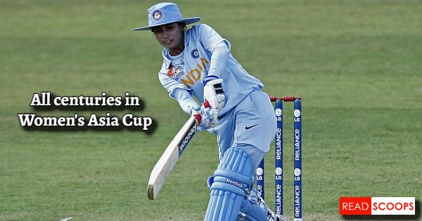 Women's Asia Cup Centuries List