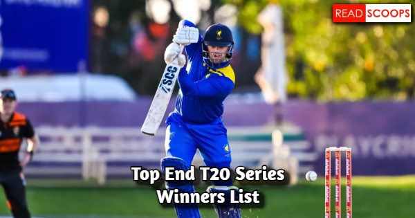 Top End T20 Series Winners List