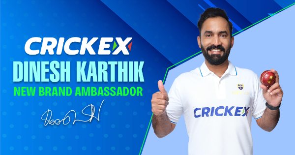 Dinesh Karthik Bats for Crickex as New Brand Ambassador