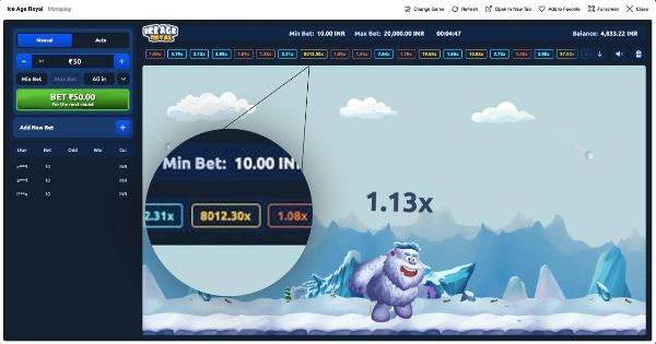 8000x Casino Win Witnessed on Ice Age Royal!