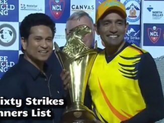 Complete NCL Sixty Strikes T10 Winners List