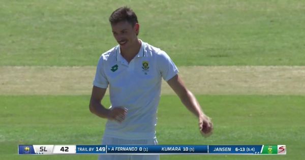 Marco Jansen Picks Up Record 7/13 in 1st Test vs SL