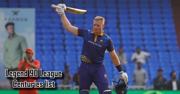 Complete Legend 90 League Centuries List