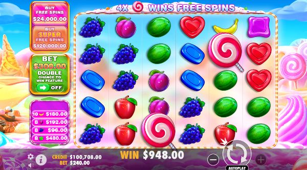 Popular casino games on Stake - Sweet Bonanza 1000