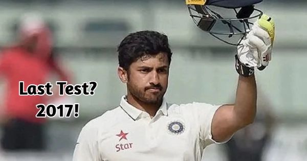 When Did Karun Nair Last Play a Test Match?