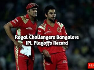 What is RCB's IPL Playoffs History?