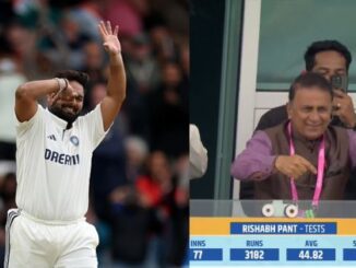 WATCH: Sunil Gavaskar Asks Pant to do Somersault