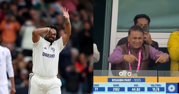 WATCH: Sunil Gavaskar Asks Pant to do Somersault