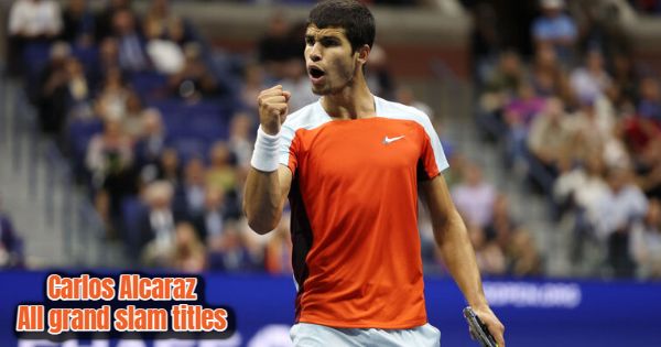List of All Carlos Alcaraz's Grand Slam Titles (Singles)