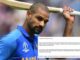 SEE Email Sent By Shikhar Dhawan About Playing Pakistan!