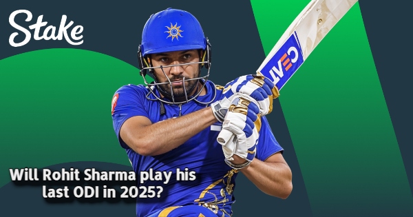 Will Rohit Sharma Play His Last ODI in 2025? Bet on Stake!