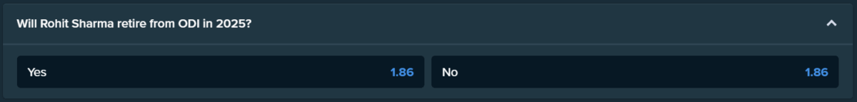 Will Rohit Sharma retire from ODIs in 2025?