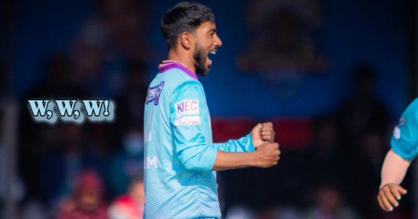 Shahab Alam - First Hattrick of Nepal Premier League!