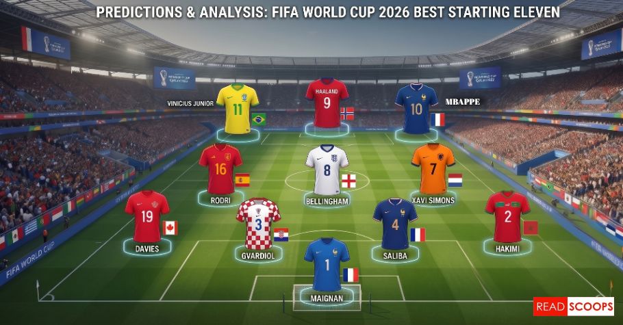 Read Scoops’ FIFA World Cup 2026 Best Starting Eleven