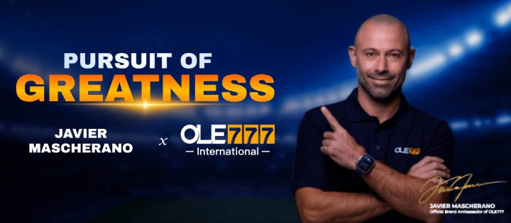 OLE777 Announces Football Legend Javier Mascherano as Global Brand Ambassador